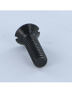 Vis métaux Tête fraisée Fendue M8X70 Acier zingué noir 2