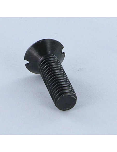 1 x Vis métaux Tête fraisée Fendue M8X70 Acier zingué noir