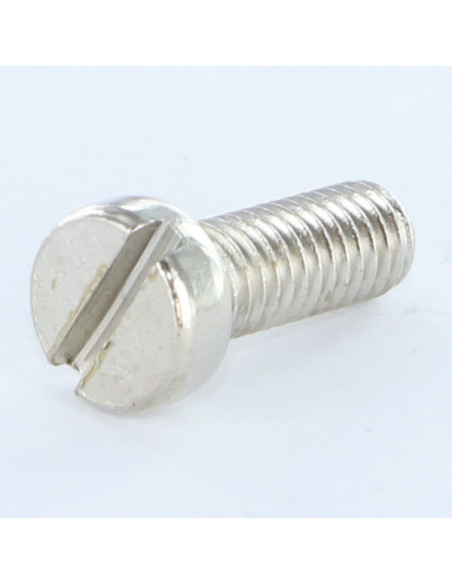1 x Vis métaux Tête cylindrique bombée TCB Fendue M10X70 P.GAUCHE Acier nickelé