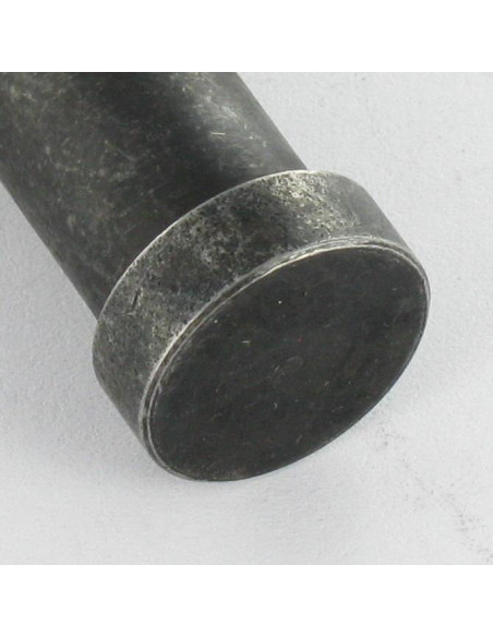 1 x Vis métaux Tête cylindrique TC Non fendue M12X120 Filetée sur 30 Diamètre de tête: 15/5 Classe 8.8 Acier brut