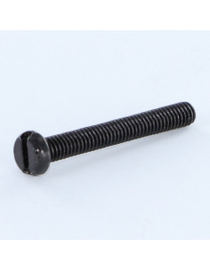 Vis métaux Tête cylindrique TC Fendue M6X35 Acier zingué...