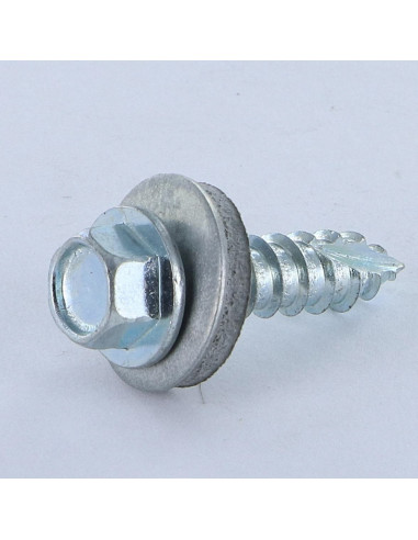 1 x Vis tôle TH/RD. VUL 6.3X25 Acier zingué...