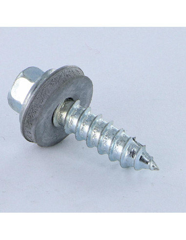 1 x Vis tôle TH/RD. VUL 6.3X25 Acier zingué...