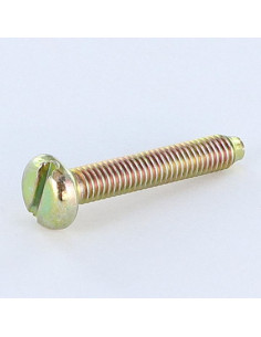 Vis métaux Tête cylindrique large TCL Fendue M6X35 B.P....