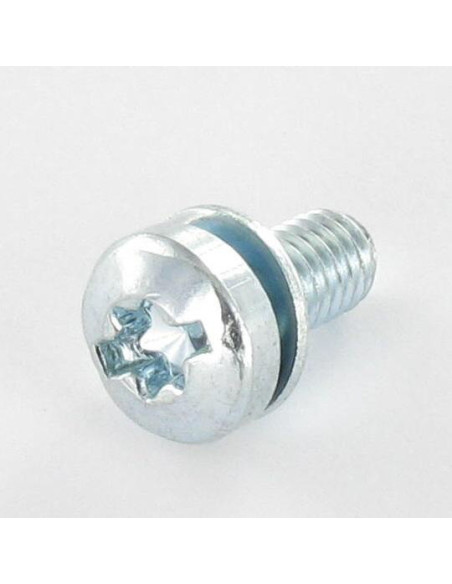 1 x Vis métaux tête cylindrique bombée large T25/FEND M5X9+RD.IMPER Acier zingué