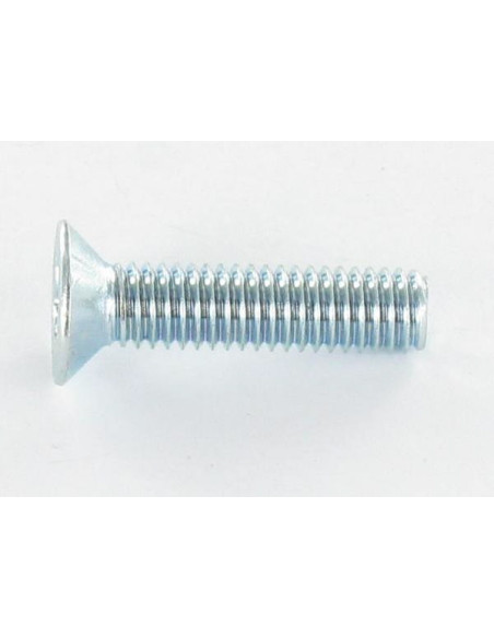 1 x Vis métaux Tête fraisée TORX T10 M3X16 Classe 10.9 Acier zingué microvis