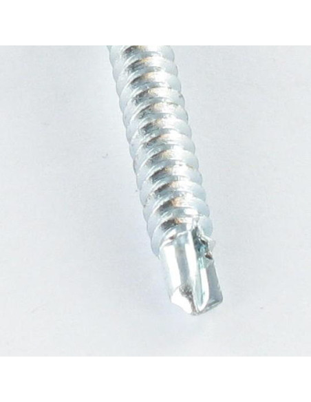 1 x Vis autoperceuse Tête cylindrique bombée TCB Phillips 3.5X22 SQ1/ Phillips 2 Acier zingué