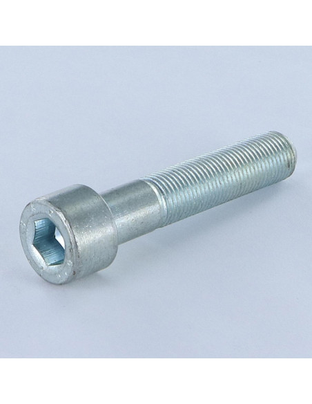 1 x Vis métaux CHC BTR M20X120 Filetée sur 52 Classe 12.9 Pas de 150 Clé de 17 HC17 Acier zingué