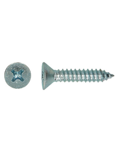 1 x Vis tôle Tête fraisée Phillips n° 2 3.9X25...