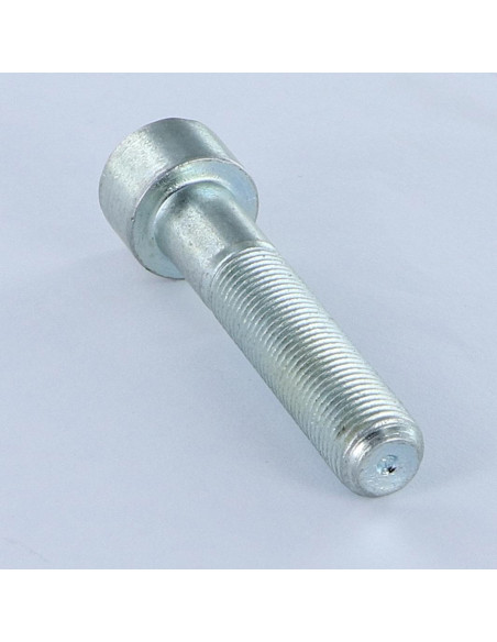 1 x Vis métaux CHC BTR M10X100 Filetée sur 32 Classe 8.8 Pas fin Pas de 125 Clé de 8 HC8 Acier zingué