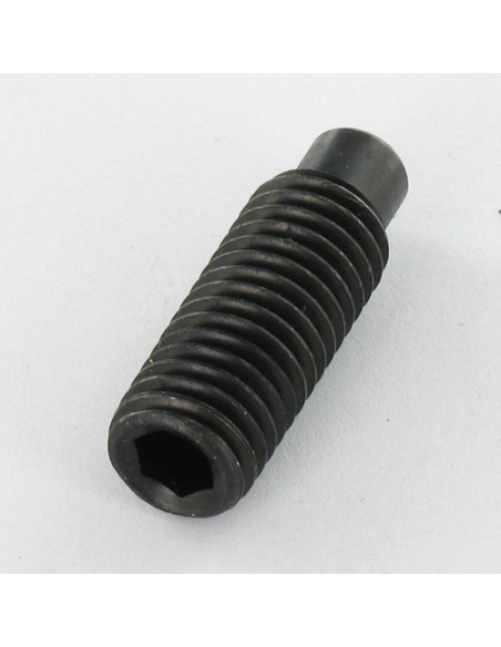 1 x Vis métaux Sans tête six pans creux (sthc) M10X45 Clé de 5 HC5 Bout téton Acier brut