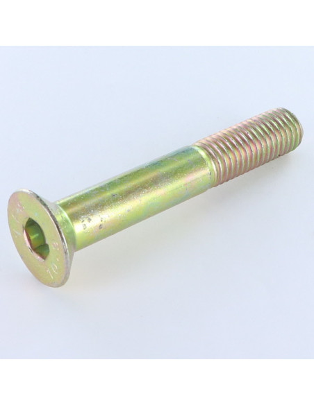 1 x Vis métaux FHC tête fraisée empreinte hexagonale creuse M5X20 Filetée sur 16 Classe 10.9 Clé de 3 HC3 Bichromaté