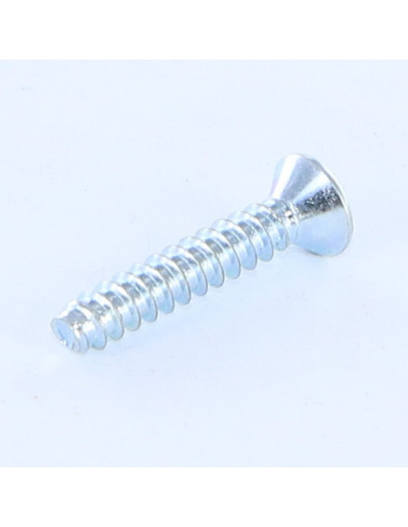 1 x Vis tôle Tête fraisée Phillips n° 2 Sans pointe 3.5X22 Acier zingué