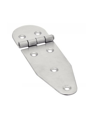 1 x Charnière Type B 6 trous Inox A2 130X40