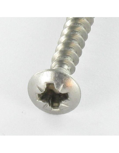 1 x VBA Vis bois agglo Inox A2 Tête fraisée...