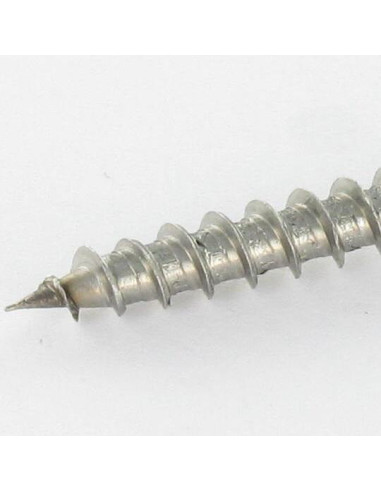 1 x VBA Vis bois agglo Inox A2 Tête fraisée...