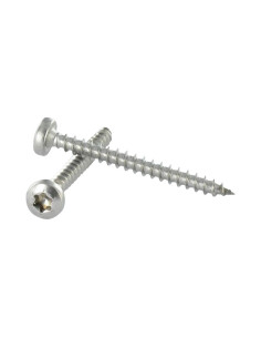 VBA Vis bois agglo Inox A2 Tête ronde TR 3.5X16 TORX T10