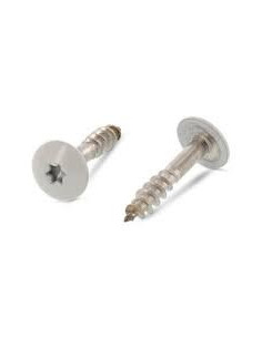 Vis de facade TORX T20 5.5X35 Diamètre de tête: 12.3 Inox...