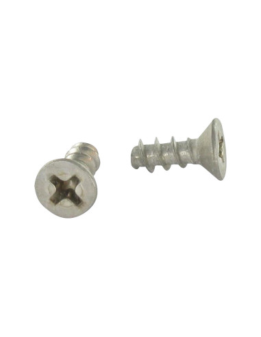 1 x Vis pvc Tête fraisée Phillips 4X10 Filet 40...