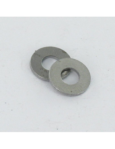 1 x Rondelle Plate 54X100X8 Acier brut