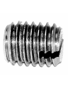 Vis métaux Sans tête Fendue Bout téton Plate M8X10 Inox A2