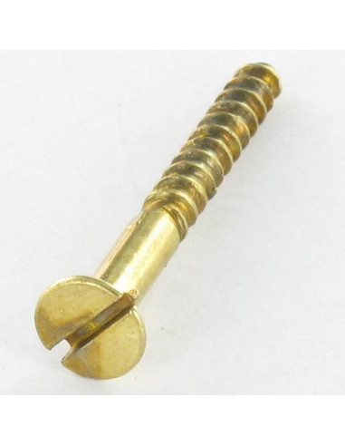 1 x Vis bois Tête fraisée Fendue 3X16 Acier...