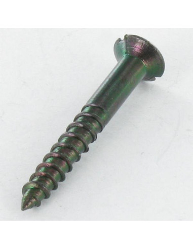 1 x Vis bois Tête fraisée Fendue 4X30 Acier...