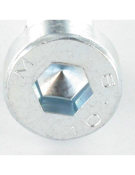 1 x Vis métaux CHC BTR Tête basse M16X25 Filetage total Clé de 12 HC12 Classe 8.8 Acier brut