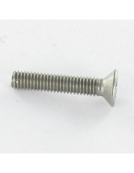 1 x Vis métaux Inox A2 Inviolable Tête fraisée TORX T25 avec téton M5X25