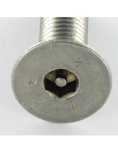 Vis métaux Inox A2 Inviolable FHC tête fraisée empreinte... 2