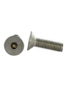 Vis métaux Inox A2 Inviolable FHC tête fraisée empreinte...