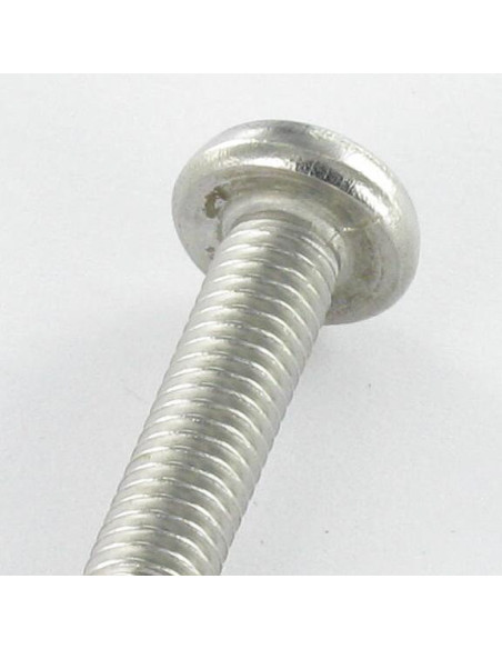 1 x Vis métaux Inviolable Tête cylindrique TC SNAKE EYE M3X8 Inox A2 EMBT4 microvis