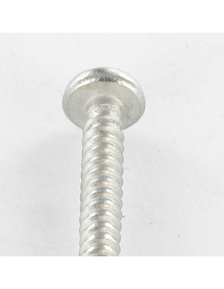 1 x Vis tôle Inviolable Tête cylindrique TC Snake eyes 3.5X25 Inox A2