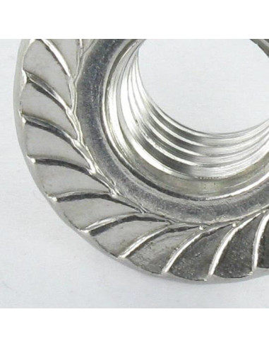1 x Ecrou hexagonale Inox A2 Embase collerette...