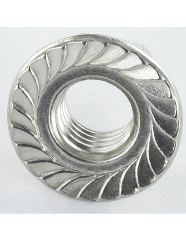 1 x Ecrou hexagonale Inox A2 Embase collerette...