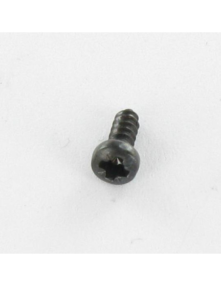 1 x Vis tôle tête cylindrique bombée large Pozi 3.5X38 Acier zingué noir