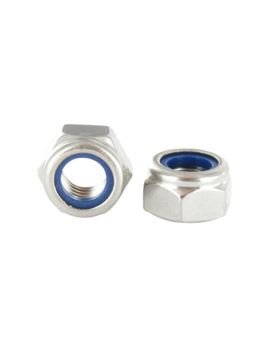 1 x Ecrou frein M16 Pas fin Pas de 150 Inox A2