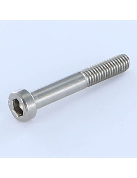 1 x Vis métaux CHC BTR BASSE/TROU Clé de 5 HC5 Inox A2 M8X55 Filetée sur 22