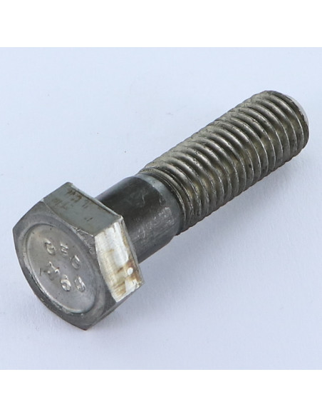 1 x Corps de boulon filetage partiel Tête hexagonale TH M12X45 Classe 6.8 Acier brut
