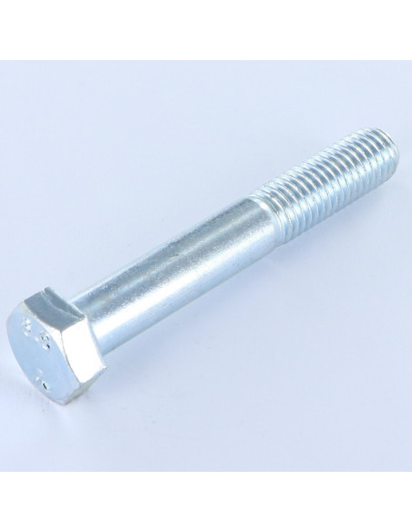 1 x Corps de boulon filetage partiel Tête hexagonale TH M18X100 Classe 6.8 Acier zingué