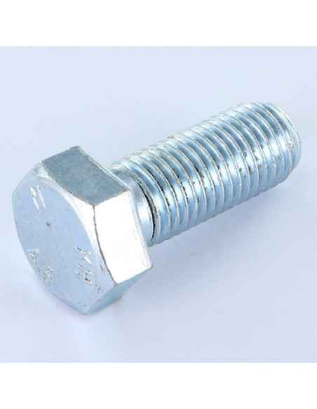 1 x Corps de boulon filetage partiel Tête hexagonale TH M16X40 4.6 Acier zingué