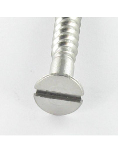 Vis bois Inox A2 Tête fraisée Fendue 5X45 2