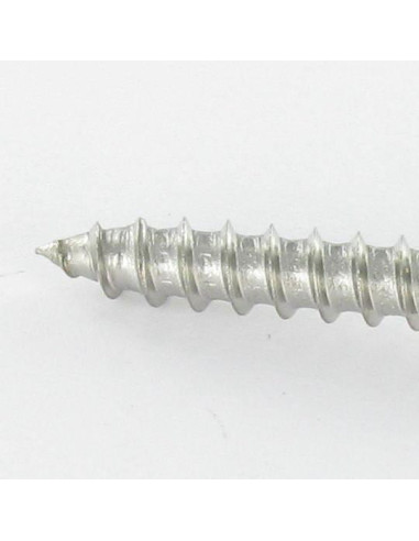 1 x Vis bois Inox A2 Tête fraisée Fendue 2.5X16...