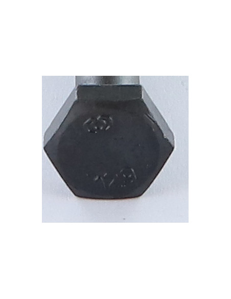 1 x Corps de boulon filetage partiel Tête hexagonale TH M8X80 Classe 12.9 Acier brut