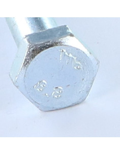 Corps de boulon filetage partiel Tête hexagonale TH M8X45... 2