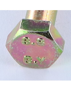 Corps de boulon filetage partiel Tête hexagonale TH M8X45... 2