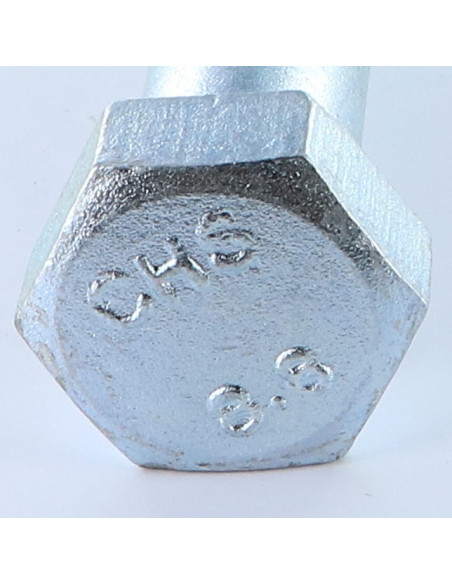 1 x Corps de boulon filetage partiel Tête hexagonale TH M36X200 Classe 8.8 Acier zingué