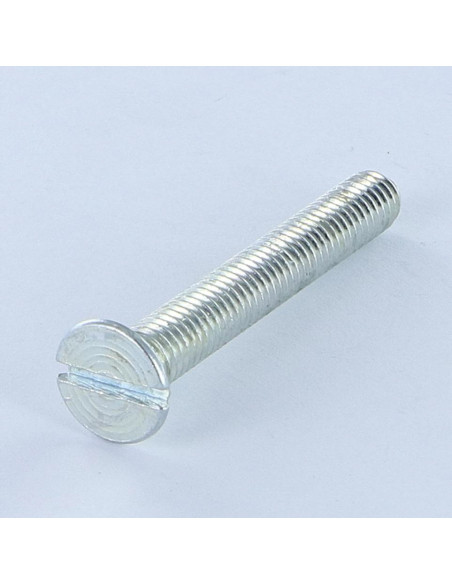 1 x Vis métaux Tête fraisée Fendue M2.5X3 Acier brut microvis