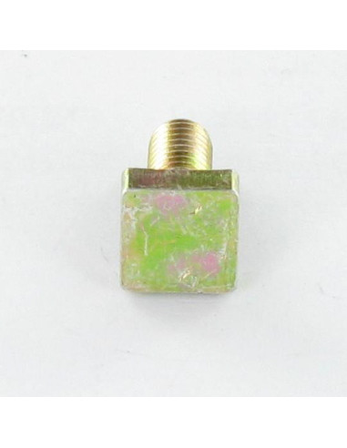1 x Vis métaux Tête carrée 4X10 Acier zingué