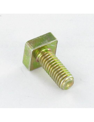 1 x Vis métaux Tête carrée 4X10 Acier zingué